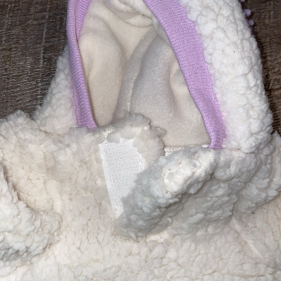 Top Paw Dog Apparel Unicorn White Purple Fleece Rose Gold Horn Hooded Costume XS - Picture 9 of 14